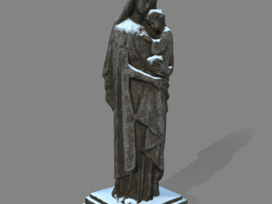 womanstatue 3D Modell