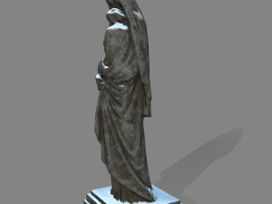 womanstatue 3D Modell