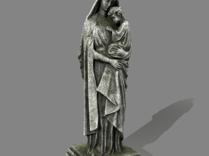 womanstatue 3D मॉडल