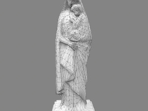 womanstatue 3D मॉडल