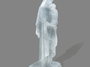ice womanstatue 3D Model