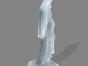 ice womanstatue 3D Model