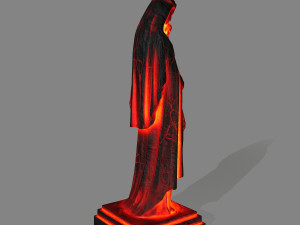 fire womanstatue 3D मॉडल
