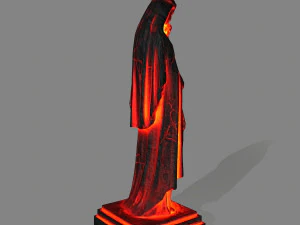 fire womanstatue 3D Model