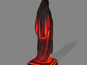 fire womanstatue 3D मॉडल