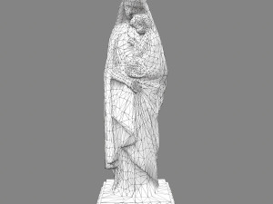 fire womanstatue 3D मॉडल