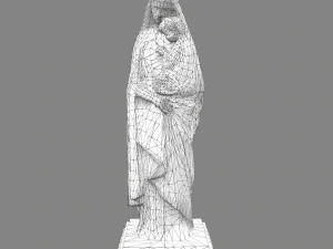 fire womanstatue 3D Model