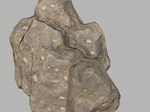 desert rocks 3D मॉडल