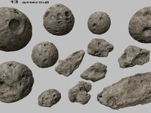 asteroit 3D Model