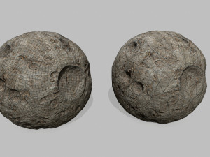 asteroid 3D 模型