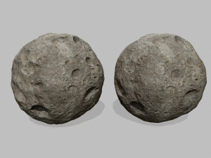asteroid 3D 模型