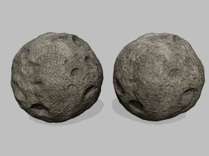 asteroid 3D 模型