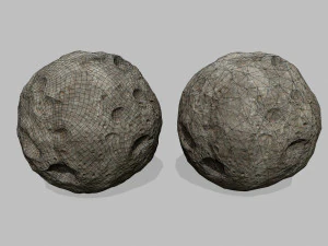 asteroid 3D Model
