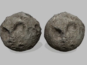 asteroid 3D 模型