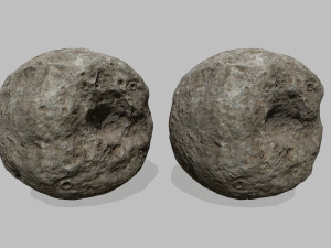 asteroid 3D 模型
