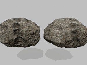 asteroid 3D 模型
