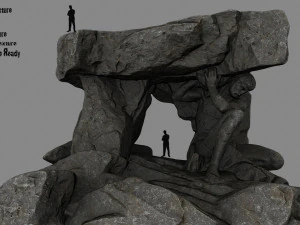 porta de entrada Modelo 3D