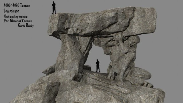 gateway 3D Model .c4d .max .obj .3ds .fbx .stl .blend