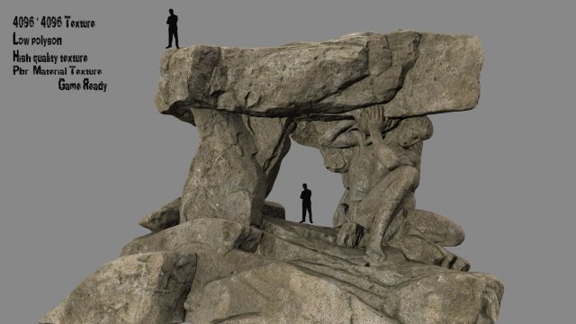 gateway Modello 3D .c4d .max .obj .3ds .fbx .stl .blend 