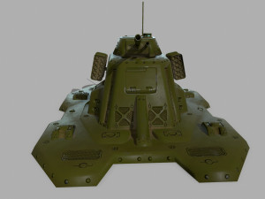 missile turret 3D मॉडल