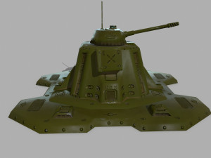 missile turret 3D मॉडल