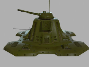 missile turret 3D मॉडल