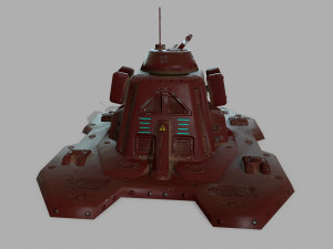 missile turret Modèle 3D