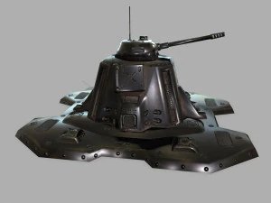 missile turret 3D Model