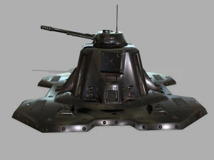 missile turret 3D Model