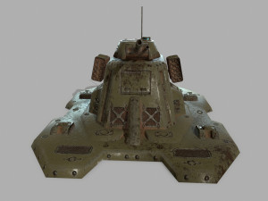 missile turret 3D Модель