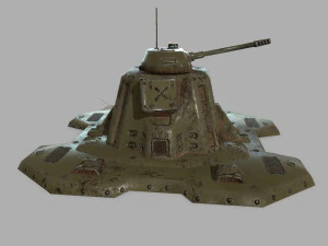 missile turret 3D Model