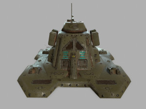 missile turret 3D Модель