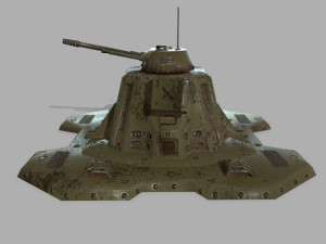 missile turret 3D Модель