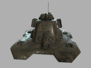 missile turret 3D Model