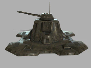 missile turret 3D Model