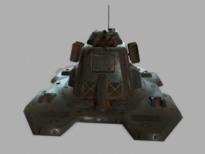 missile turret Modèle 3D