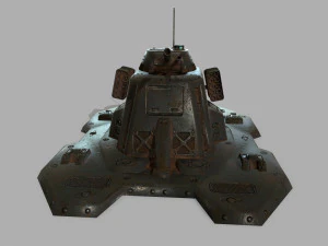 torre de m&iacute;sseis Modelo 3D