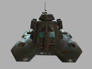 missile turret Modèle 3D