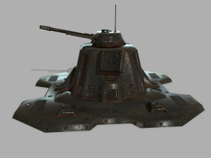 missile turret Modèle 3D