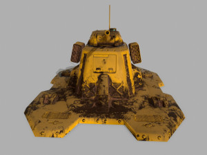 missile turret 3D Model