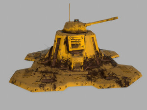 missile turret 3D Model
