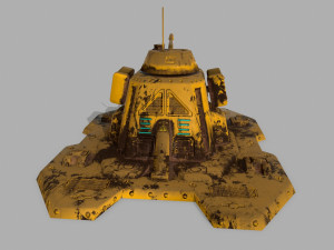 missile turret 3D Model