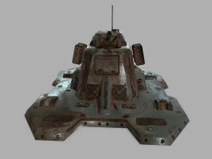 missile turret 3D Model