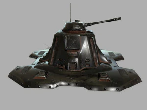 missile turret 3D Model