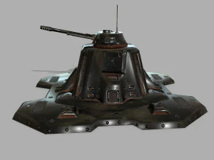 missile turret 3D Model