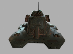 missile turret 3D Model