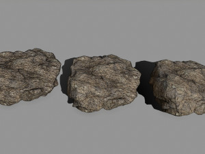 desert rocks Modelo 3D