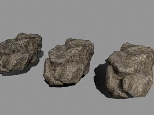 desert rocks Modelo 3D