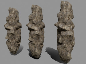 desert rocks Modelo 3D
