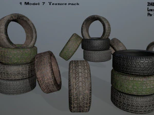 थका देना 3D मॉडल